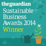 The Guardian Sustainable Business Awards 2014 Logo